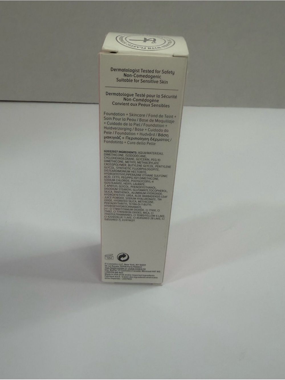 NIB IT Cosmetics Your Skin But Better Foundation 1 oz Deep Warm 60 - Picture 5 of 6